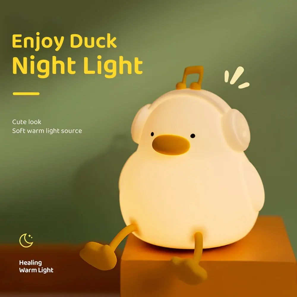 Cartoon Duck LED Night Light