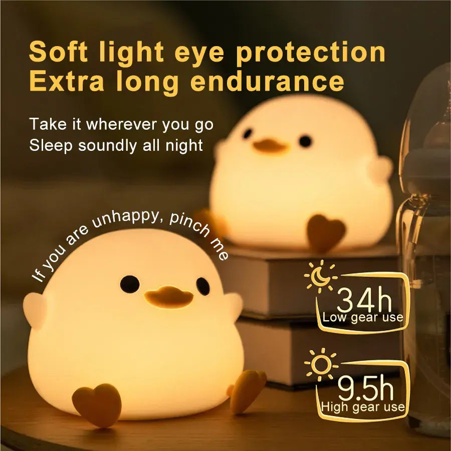 Cartoon Duck LED Night Light