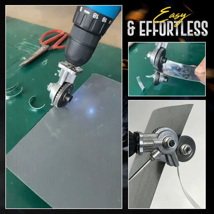 Sheet Metal Cutter - Drill Attachment